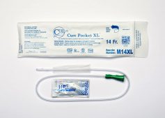 Cure Pocket XL extra long pocket catheter with lubricant Item M14XL